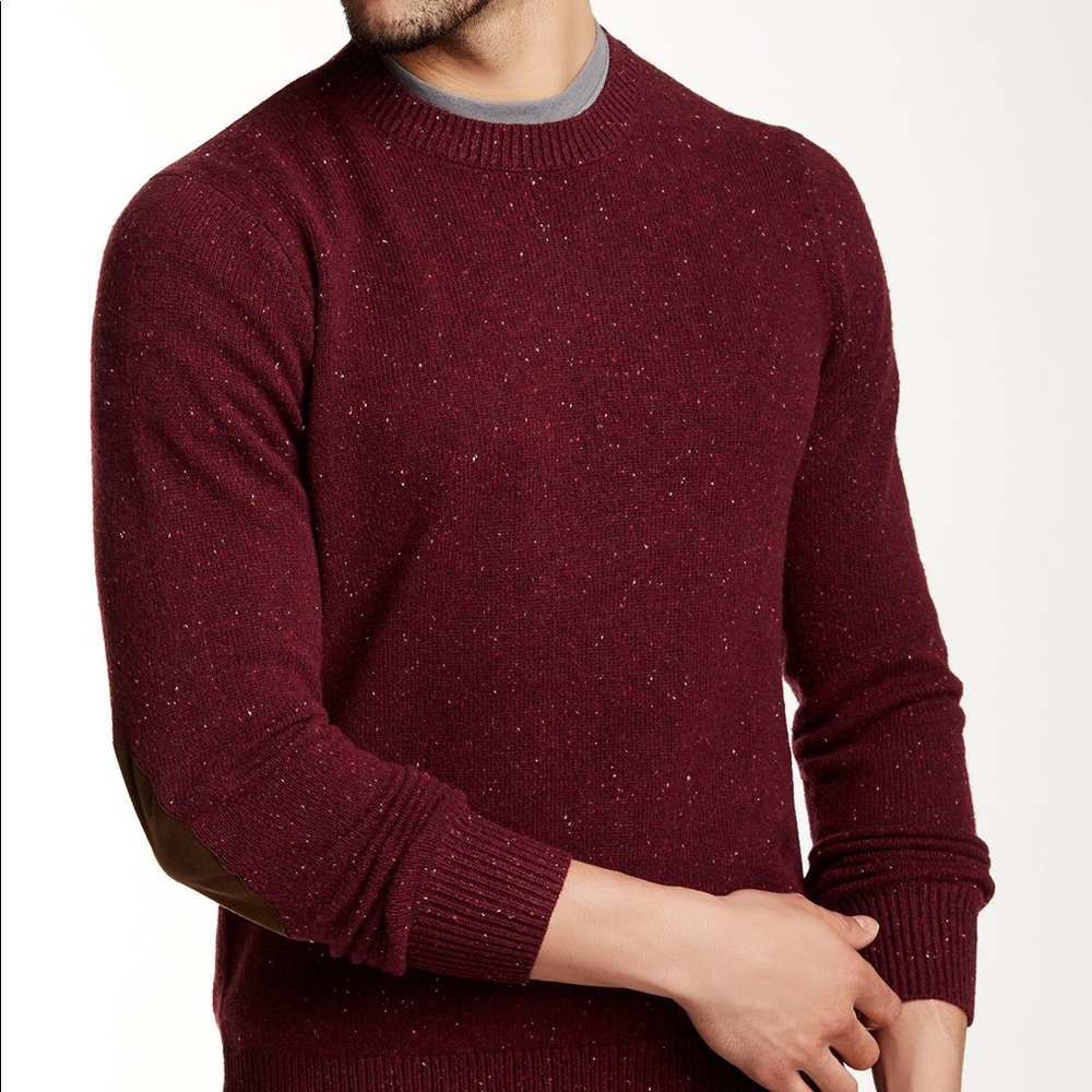 J. Crew Men’s Medium Cabernet Donegal Sweater